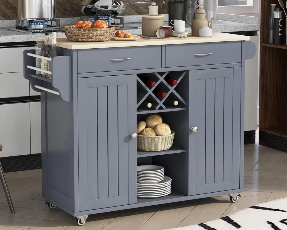 small movable kitchen island